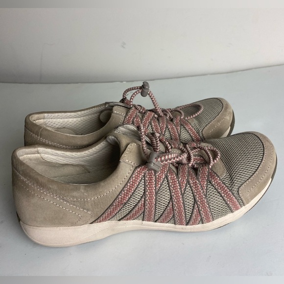 Dansko Honor Walnut Suede Slip Resistant Sneakers 7.5-8 (38) - Picture 5 of 7